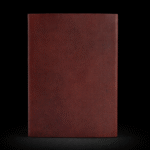 Med Dark Tan Daily Note Book - 100 Lined Pages - 18x13cm