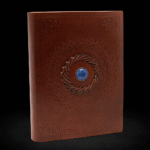 Leather Lapis Notebook  17x12 cm