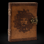 Leather Greenman Notebook (20x15 cm)