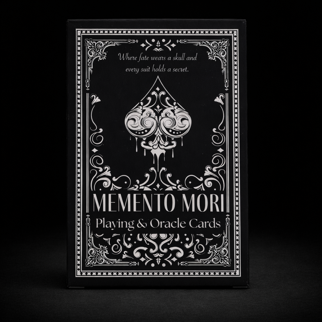 ChatGPT Image 5 янв. 2026 г., 16_29_04 Memento Mori Gothic Playing & Oracle Cards - Image 1