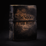 Fat Deckled Edge Leather Notebooks (5x3.5") - The Stories I Tell Myself