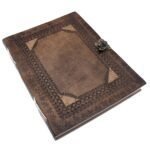 Huge Customisable Visitor Leather Book 10x13 (200 pages) - Image 3