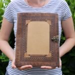 Huge Customisable Visitor Leather Book 10x13 (200 pages) - Image 4