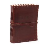 Leather Book of Thoughts with Wrap Notebook (15x10") - Image 2