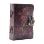 Fat Deckled Leather Notebook – The Book of Untold Stories – 15x10 cm - Image 4
