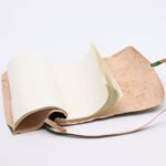 Rolled Leather Travel Notebook - 96 pages - Green  21x15cm - Image 3