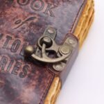 Fat Deckled Leather Notebook – The Book of Untold Stories – 15x10 cm - Image 3