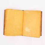 Heafty Brown Tan Book - Zinc Pentagon Decor - 200 Deckle Edges Pages - 26x18cm - Image 3