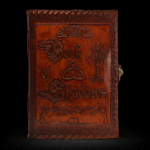 Large Book of Shadows - Dark Tan - 200 pages decle-edged - 25x18x3cm